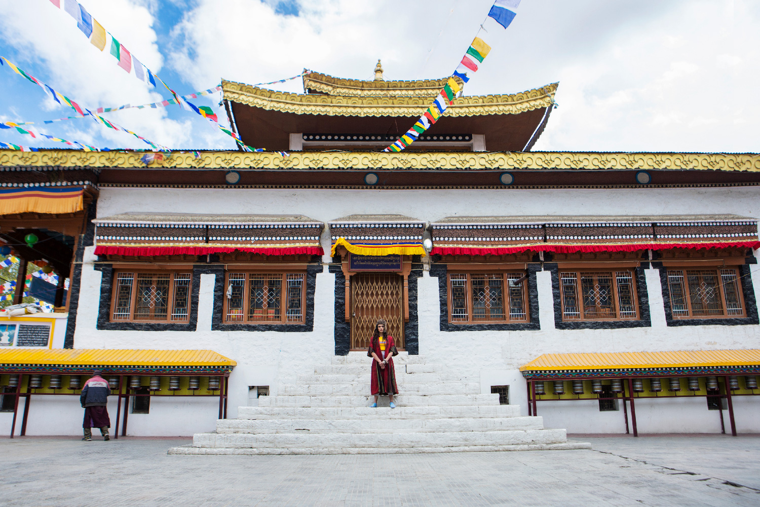 currentMood journey's through the ancient monasteries of Ladakh capturing the essence of tranquility in chaos via a fashion editorial.