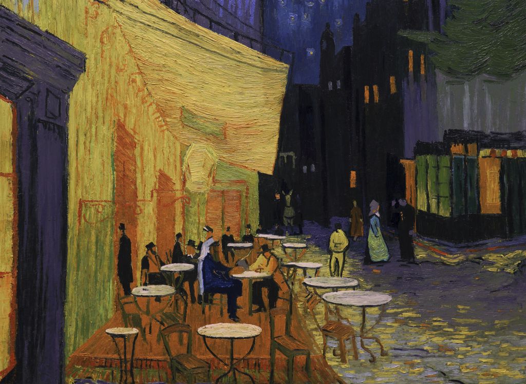 Arles CafÇ Terrace at Night currentMood interviews Hugh Welchman and dorota, the makers of Loving Vincent