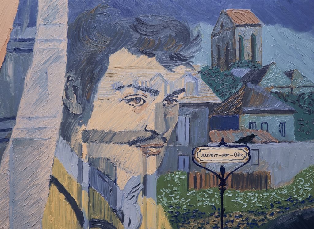 Armand Roulin (Douglas Booth) arriving in Auvers by train currentMood interviews Hugh Welchman and dorota, the makers of Loving Vincent