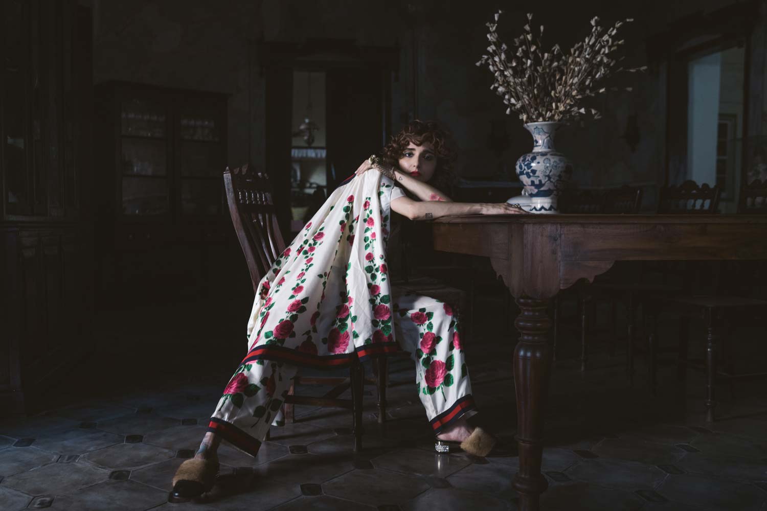 Gucci-6 currentMood magazine, kayaan contractor for Gucci Curise 17