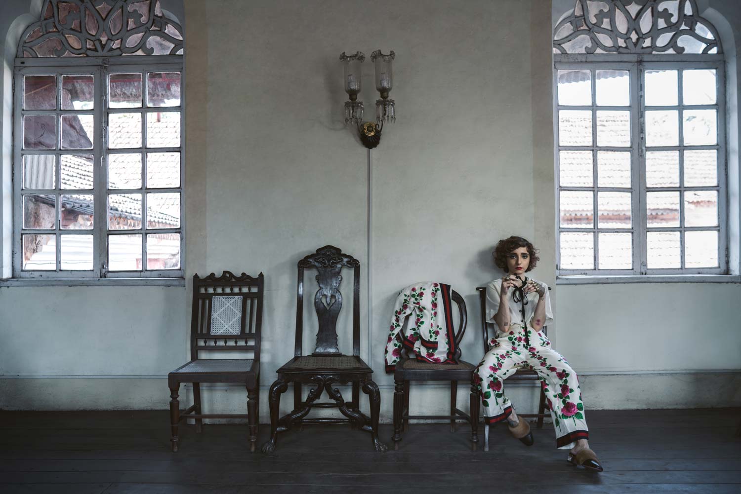 Gucci-8 currentMood magazine, kayaan contractor for Gucci Curise 17
