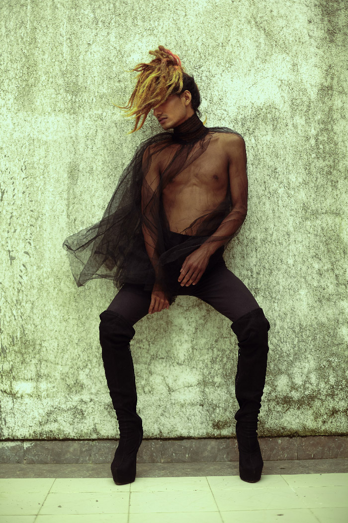 Photographer Pretika Menon's editorial features her muse, Tsu Rouge who embodies characteristics of a moth fluttering during the Mumbai monsoon. Photographer Pretika Menon's editorial features her muse, Tsu Rouge who embodies characteristics of a moth fluttering during the Mumbai monsoon.