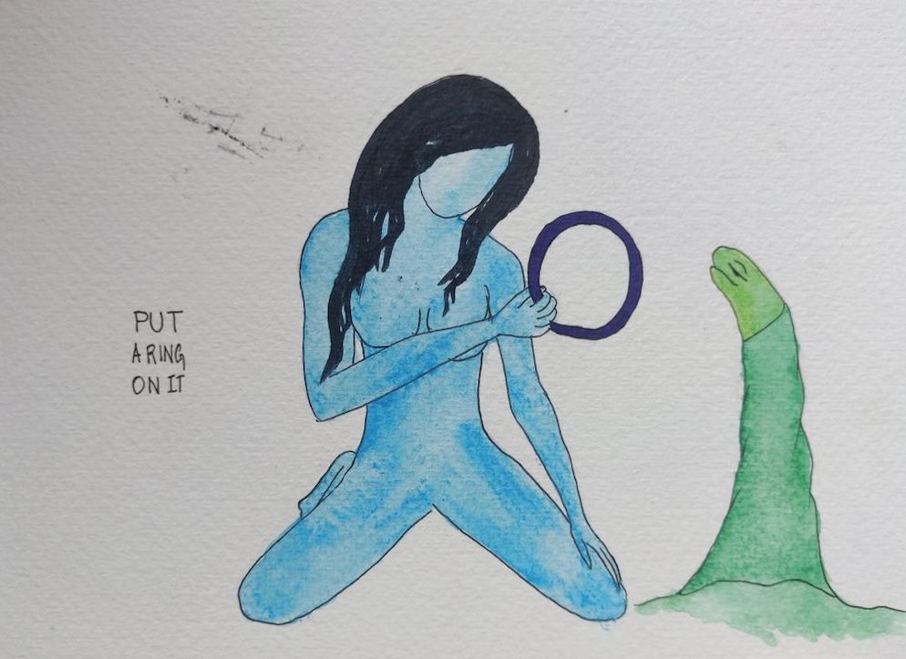 Witty and playful sketches on love, sex and intimacy by Anasuya Sengupta will have you scrolling through her Instagram feed for hours