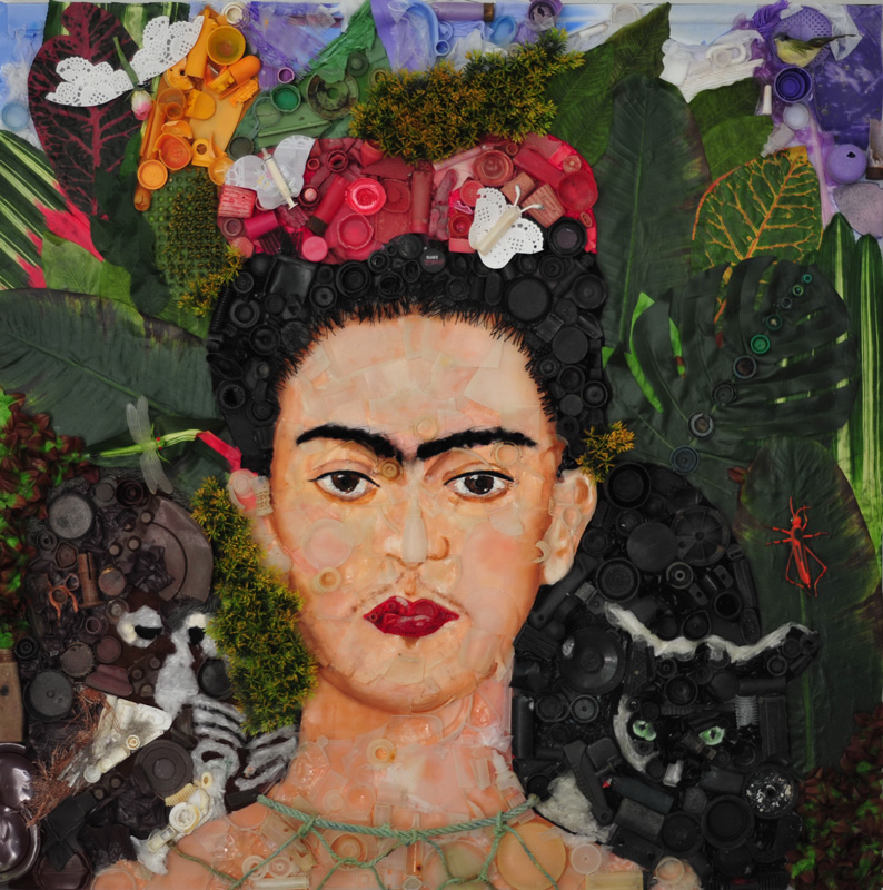 Rachel White, Annarita Serra, Gilles Cenazandotti, Elizabeth Roberts and Bryan Murch create art pieces using plastic waste from the ocean. They are featured on currentMood, an online fashion and culture magazine based in India.
