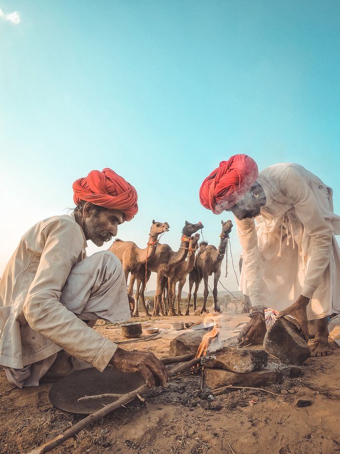 Travel photographer Harmeet Singh photographs Pushkar mela, one of India's largest camel, horse and cattle fairs.