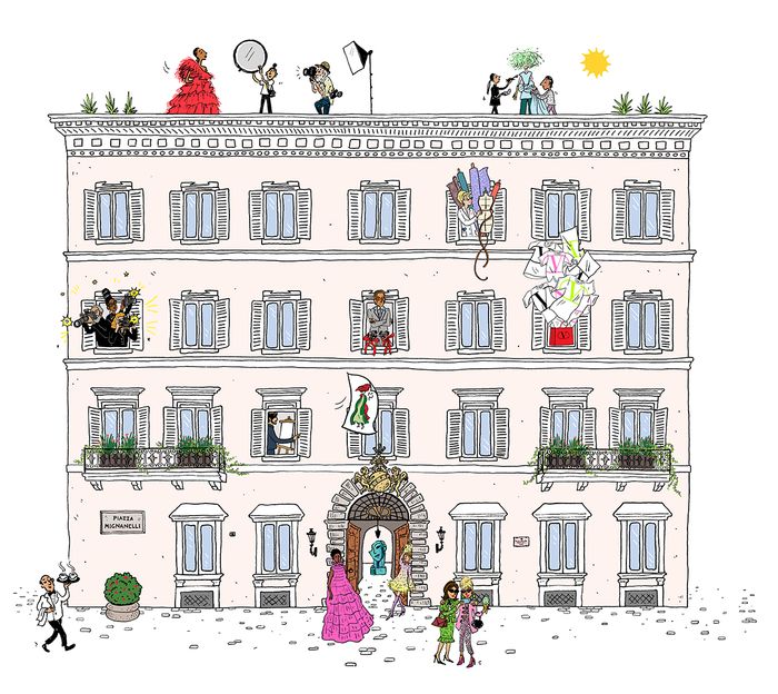 Visit Valentino Headquarters From The Comfort Of Your Home featured in currentMood magazine Visit Valentino Headquarters From The Comfort Of Your Home featured in currentMood magazine