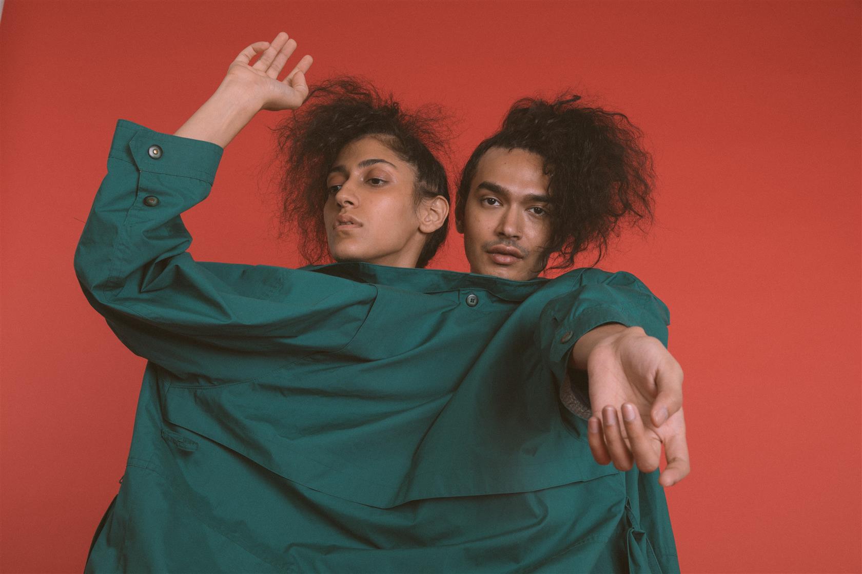 Girls Clothing - Unisex Clothing This Season - Models : Divya Saini and Rabanne J